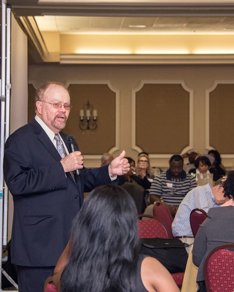 James R. Solsbery presenting at a Time To Teach training session
